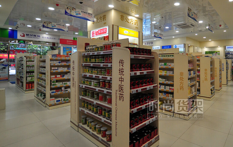 藥店貨架布局設計