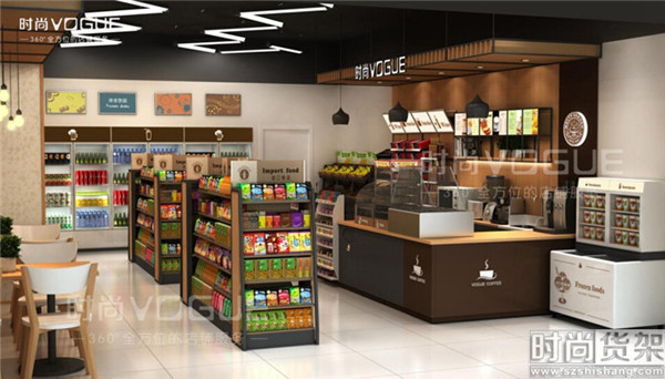 超市陳列設計場景圖