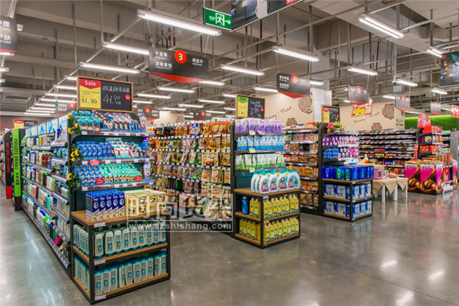 超市陳列設(shè)計效果圖
